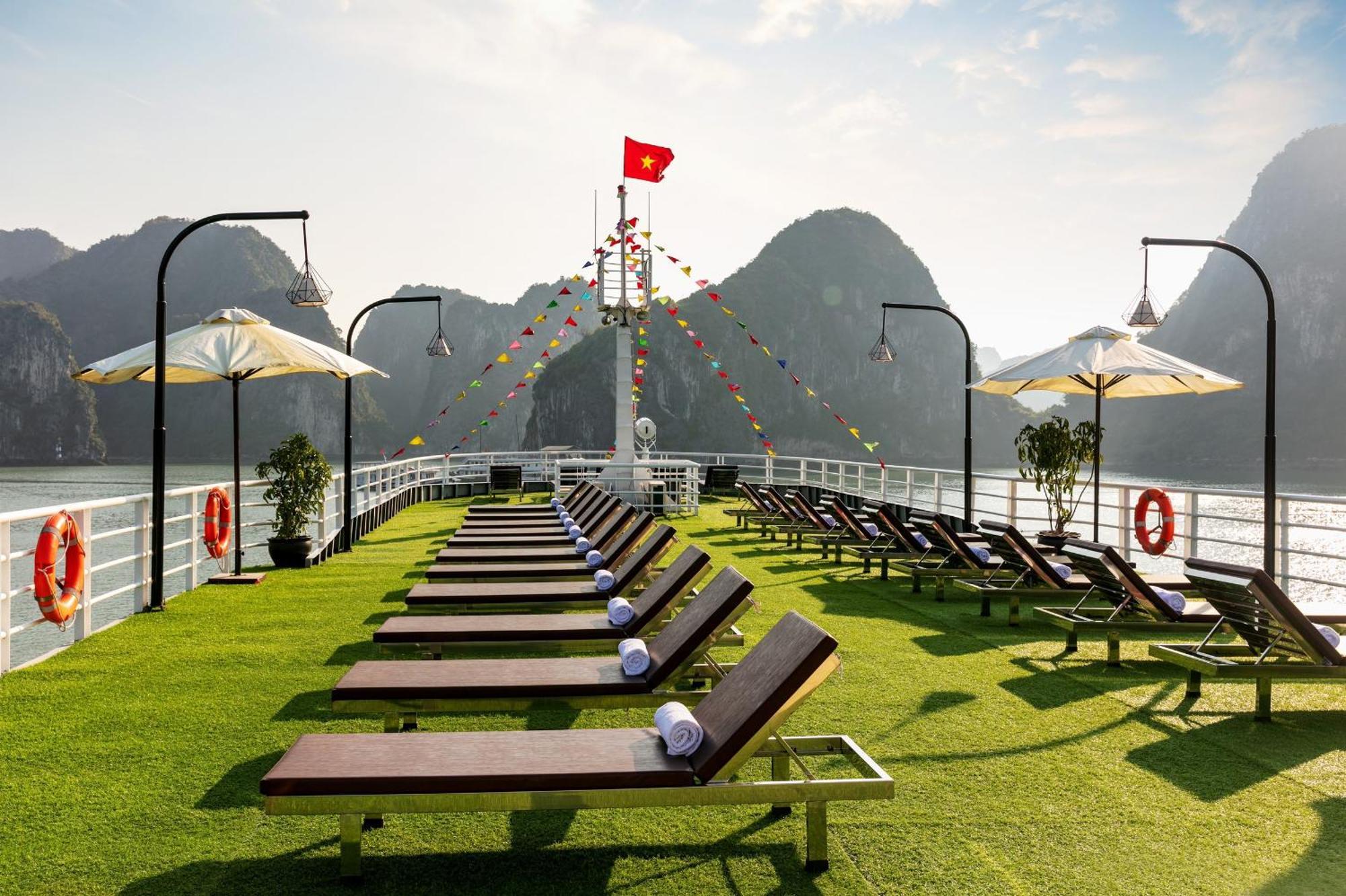 Halong Dragon Bay Cruise Hotell Ha Long Eksteriør bilde