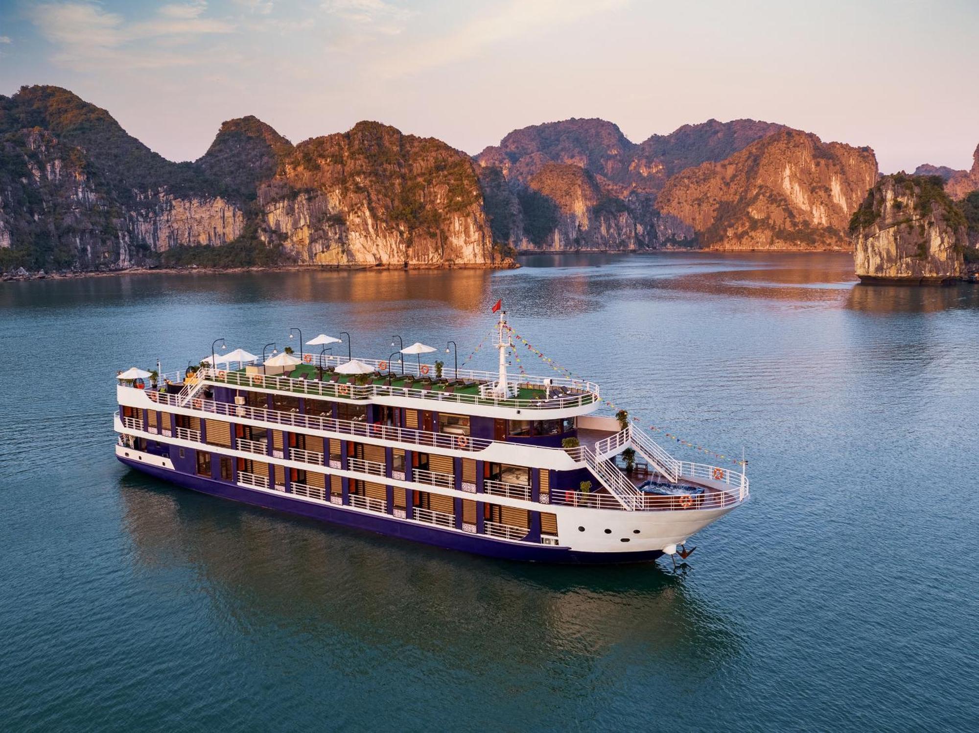 Halong Dragon Bay Cruise Hotell Ha Long Eksteriør bilde