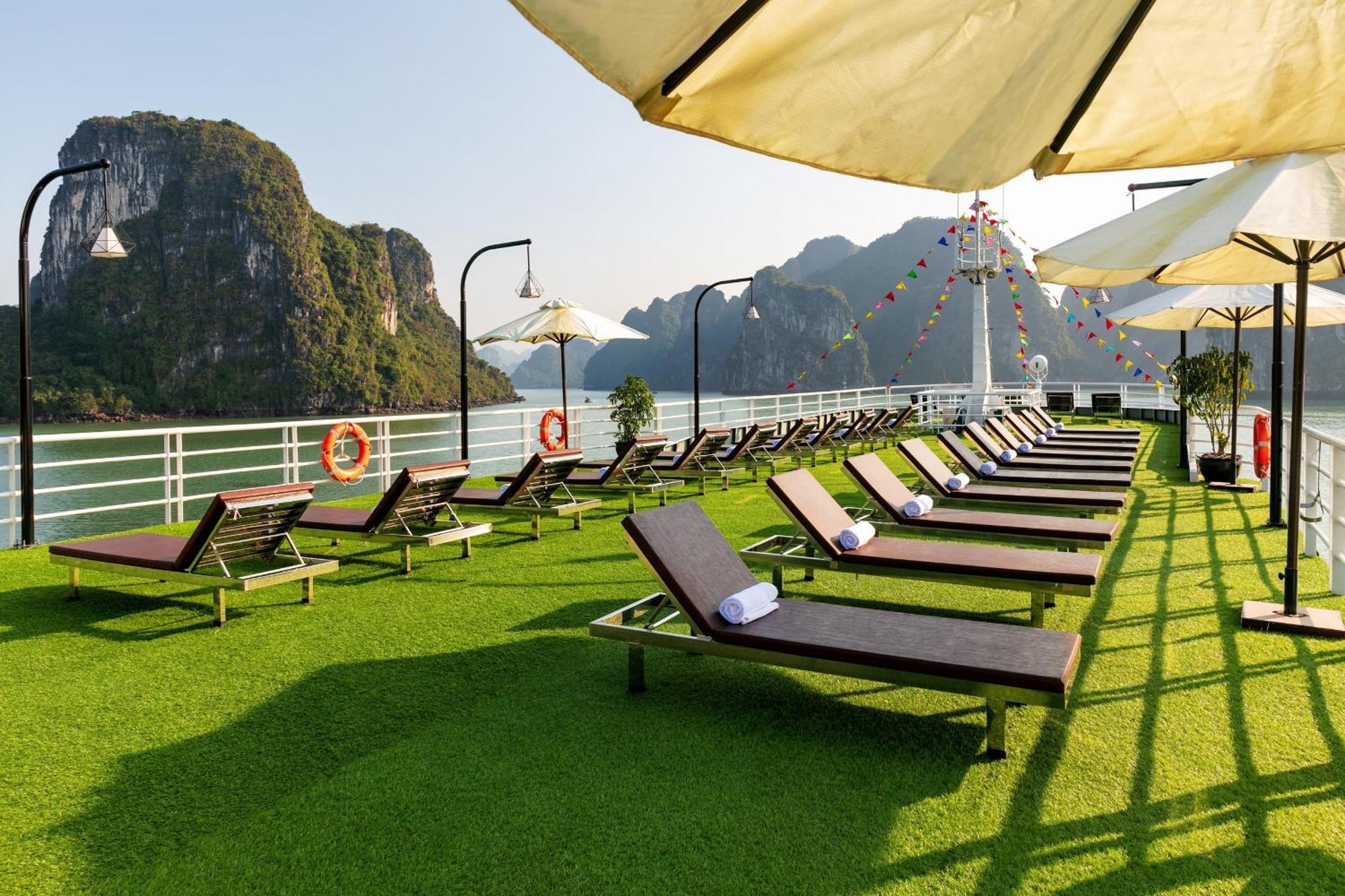 Halong Dragon Bay Cruise Hotell Ha Long Eksteriør bilde