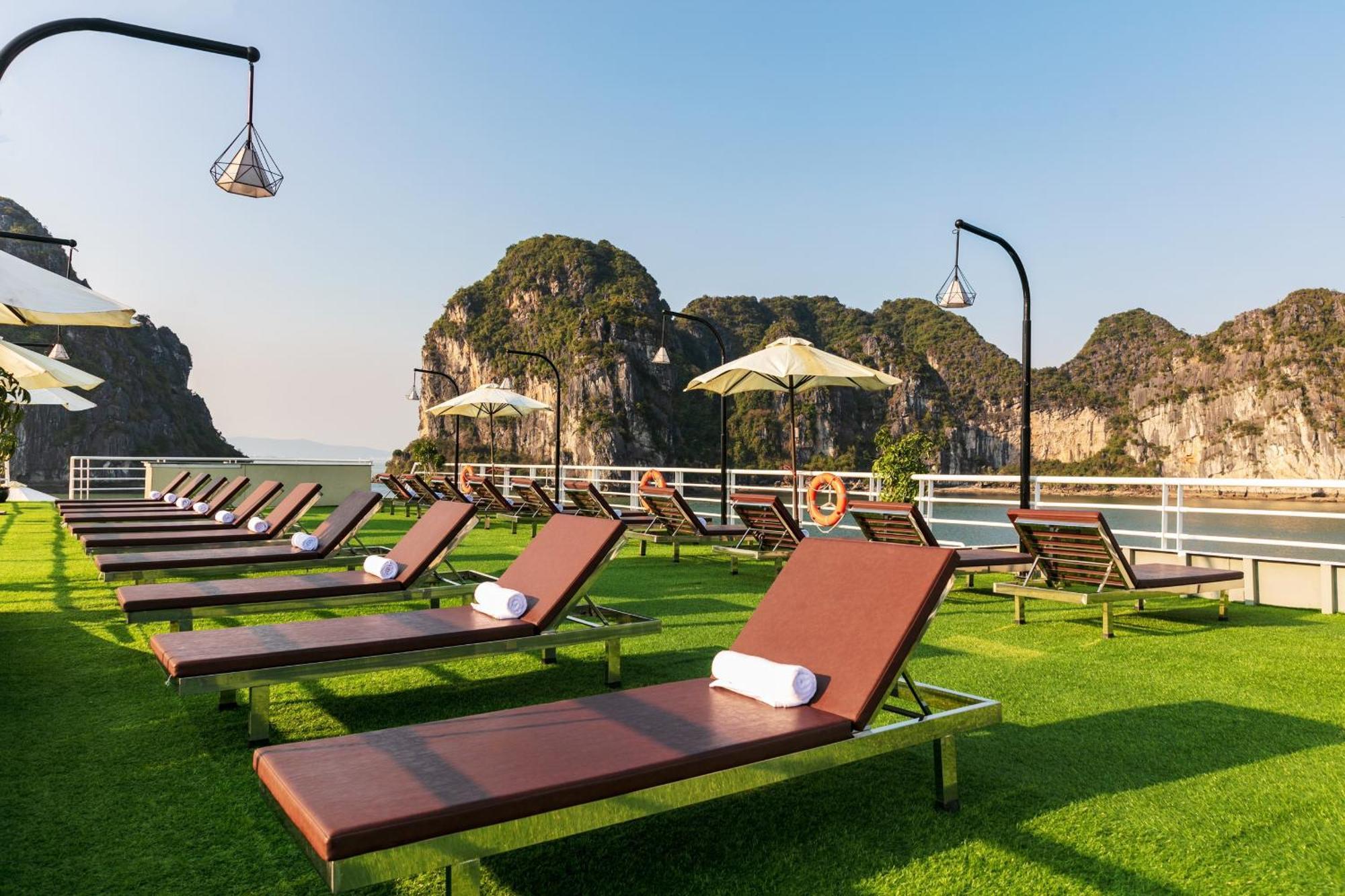 Halong Dragon Bay Cruise Hotell Ha Long Eksteriør bilde