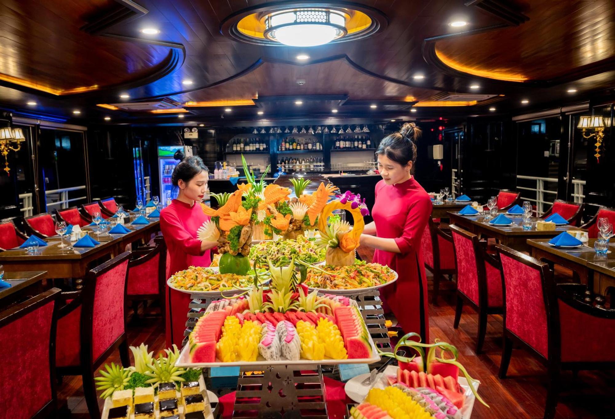 Halong Dragon Bay Cruise Hotell Ha Long Eksteriør bilde