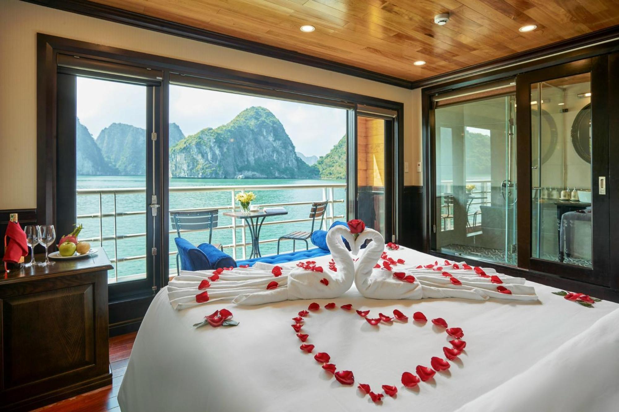 Halong Dragon Bay Cruise Hotell Ha Long Eksteriør bilde